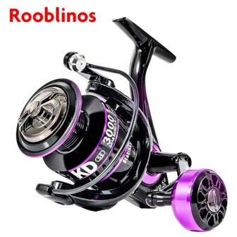 Rooblinos 1pc Rooblinos KDSE Metal Body High Strength Fishing Reel With 8kg Brake Force, Suitable For Saltwater