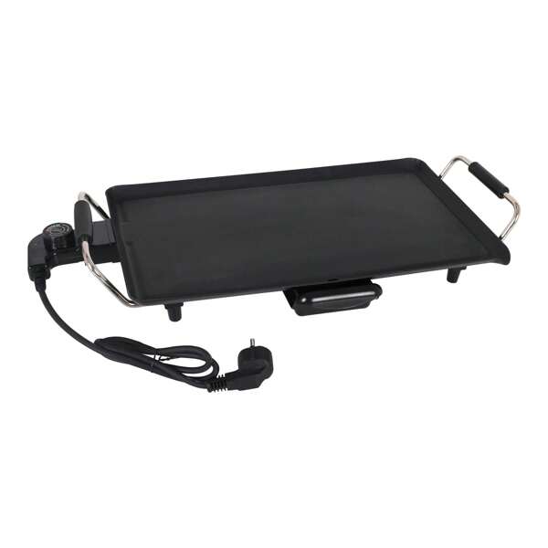 Inde Grill elektryczny 47x27cm/1800W Kompaktowa i funkcjonalna konstrukcja | Patelnia z powłoką zapobiegającą przywieraniu i dużą powierzchnią do gotowania 47x27 cm, mocą 1800 W i regulowaną kontrolą temperatury⚫ Darmowa wysyłka ✅ Dostawa w ciągu 24/48 godzin do Hiszpanii (półwysep)