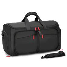 Seyfocnia Carry On Garment Bag Foldable Garment Bags For Travel, Duffle Garment Bag With Shoe Pouch 2 In 1 Hanging Suitcase Suit Bag Men Convertible Garment Bag For Weekend Sport   International Women's Day