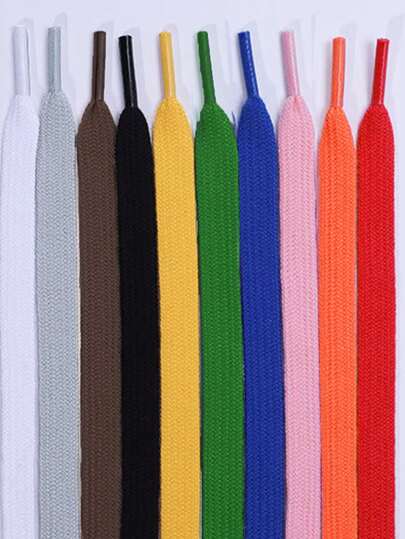 Kolorowe modne sznurowadła, uniwersalne sznurowadła do butów odpowiednie do trampek, butów do deskorolki, butów codziennych