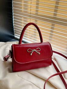 A Mini Casual, Versatile, Fashionable And Simple Cross-Body Bag With A Diamond-Shaped Bow. Lipstick Suitable For Daily Use, Going Out, Shopping, Dating. Coin Purse That Can Be Worn On One Shoulder Or Across The Body. Birthday Gifts, New Year Gifts. - Multicolor - View 13