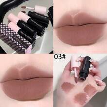 Amy's Diary 1pc Soft Velvet Matte Lipstick, 2g, Highly Pigmented, Velvety Brush Tip, Long-Lasting Natural Finish, Non-Irritating