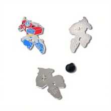 Hasbro 1PC Transformers Oficjalnie Licencjonowany Bohaterski Autobot Pin Fajna Broszka Delikatna Dekoracja Na Ubrania Czapka Plecak Biurko Długopis Torba Odznaka Urodziny Ślub Prezent Świąteczny Dla Rodziny I Przyjaciół