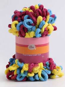 1 件 8 米柔软纱线，适用于手工 DIY 编织娃娃、包、毛衣、毛毯等，每件 100 克 - 彩色 - 查看 16