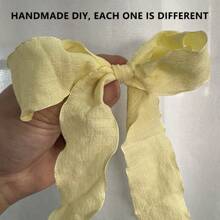 1 件大丝带蝴蝶结蛋糕装饰、丝绸蛋糕裙、毕业蛋糕装饰、生日派对桌面装饰、生日蛋糕装饰 Balletcore 生日蛋糕装饰黑色蝴蝶结丝带蛋糕装饰，适合生日派对、婚礼派对 - 彩色 - 查看 11