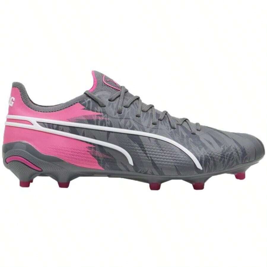 Puma King Ultimate Rush FG/AG M 107824 01 Football Shoes - Grey - View 1