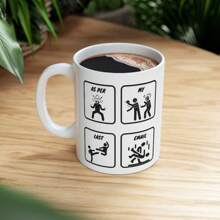 Funny Work Mug Gift, Sarcastic Work Mug, Coworker Coffee Cup, Office Humor Mug, Per My Last Email Corporate Email Gift Work Life Humor, 11 Oz - White - View 7