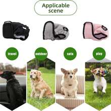 Reusable Dog Nappies,3 Packs Washable Diapers For Dogs Adjustable Dog Diapers Washable Female Dog Diaper Absorbent Doggie Diapers Dog Diapers Pants For Various Types Of Pet Dogs - Multicolor - View 4