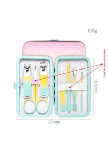 Nail Clipper Set, Stainless Steel Manicure Tools, Nail Care Set, Manicure Set, Unisex Nail Grooming Set, Professional Manicure & Pedicure Set (All Shell Colors Random) - Multicolor - View 16