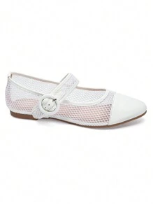 Women Casual Flat Shoes, Minimalist & Fashionable For Daily Wear Stylish Sandals Summer Sandals For Women - White - View 2