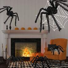 Halloween Spider Set Decoration