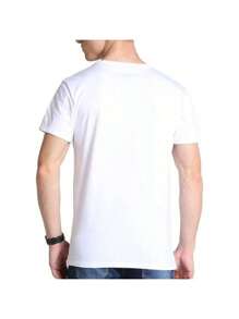 Kit 2 Men's T-Shirts QUIKISILVER 100% Cotton Mesh 30.1 CASUAL SHIRT - 黑與白 - 查看 3