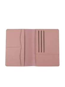 1PC Travel Passport Holder With Credit Card Slot, PU Wallet For Women Men,Boho Vibes - Multicolor - View 21