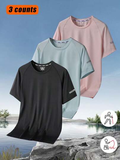 [Primavera/Verano] Camiseta deportiva de manga corta, transpirable y de secado rápido para mujer, ideal para entrenamiento y ejercicio al aire libre