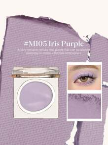 JOOCYEE 眼影单色持久自然易晕染 - M105紫鳶尾 - 查看 1