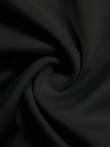 World S Best Mom Mother S Day Letter Graphic Polyester Breathable Tee Shirt Crew Neck Casual T Shirt - Black - View 4