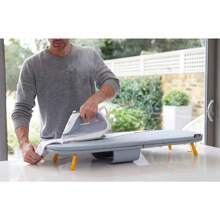 Joseph Joseph Folding Tabletop Ironing Board With Iron Holder, Compact, Space-Saving, Grey/Yellow - 灰/黃 - 查看 4