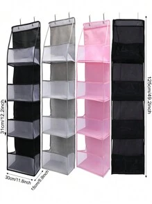 1pc 4 Layer Over The Door Hanging Organizer,Cosmetics Wall Hanging Storage Organizer,Large Capacity Mesh Holder With Clear Pockets Hanging Storage Bag,For Kitchen Nursery Bathroom Closet,Bedroom,Dorm,Baby Diapers,Kids Toys.(4 Layer Multicolor)Bedroom,Organizer,Organiser,Home Storage,White T Shirt Women,Black Pants Women,Ladies Winter Clothes,Dress,Winter Clothes For Ladies,Elegant Woman Dresses,White Shirt For Ladies,Long Sleeve,White Jumpsuit For Women,Spring Dresses For Women,Spring Outfits For Women,Spring,Spring Clothes,Minimalist,Summer Tops