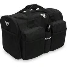Everest - Bolsa de gimnasio con bolsillo húmedo, Negro -, Una talla, Bolsa de gimnasio con bolsillo húmedo - Marino - Ver 12
