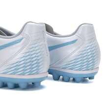 Asics DS LIGHT CLUB AG 足球鞋，减震防滑，男式，型号 1103A027-110，适合训练和比赛 - 白色/藍色 - 查看 6