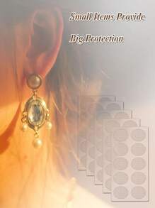 100/200 miếng dán hỗ trợ dái tai, miếng dán khuyên tai, miếng nâng khuyên tai và miếng lót khuyên tai dùng làm miếng đệm hỗ trợ, miếng dán nâng khuyên tai, thích hợp để đeo khuyên tai trong thời gian dài - Nhiều màu - Xem 5