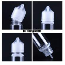 5件套長陶器diy擠泥繪畫瓶隨機顏色擠壓顏料瓶顏料包裝瓶 - 彩色 - 查看 9