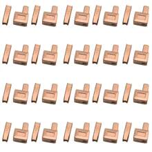 20pcs Premium Metal Zipper Sliders In Golden, Silvery, Bronze & Black - Smooth For DIY Clothing And Luggage Repair
