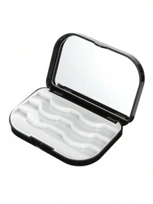 1pc Personalized Eyelash Case, Custom Eyelash Box For Celebrations, Bridesmaid Gift, Travel Eyelash Storage