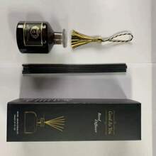 1pc 50ml Fragrance Deodorizer Aromatherapy, Large Capacity Vertical Rattan Diffuser For Air Freshening, Random Style