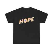 Hope Illustration Graphic T Shirt Cool Minimal Elegant Bunny Floral Easter Art