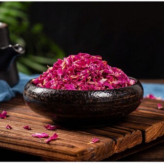 1 件 30 克/90 克/180 克蜡烛皂饰、平阴玫瑰干花瓣、节日装饰用品、香薰蜡烛手工 DIY 材料、香皂装饰、适用于制作手工工匠香氛、蜡烛装饰、香皂装饰、香味增强剂、节日活动装饰干花瓣、客厅/卧室/办公室装饰材料