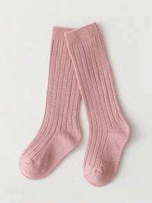 4 pary dziewczęcych uniwersalnych skarpetek za kolano, odpowiednich do codziennego noszenia przez dzieci