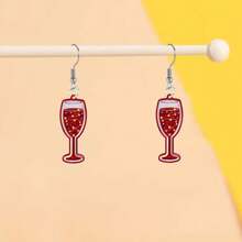 1 szt. 8 dostępnych stylów Unikalny projekt akrylowych kolczyków Styl codzienny i kombinacja na przyjęcia świąteczne Pasujące różne style Idealne do codziennego noszenia i na przyjęcie Najlepszy wybór