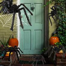 Halloween Spider Set Decoration