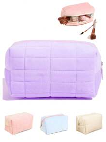 Cosmetic Bag, Makeup Organizer Pouch, Pencil Lipstick Storage Bag, Portable Travel Organizer - Multicolor - View 12