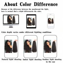 10/14/18/22 Inch Curly Crochet Hair Go Go Curl Crochet Hair For Women Deep Wave Braiding Hair, Synthetic Bohemian Crochet Braid Water Wave Crochet Hair Extensions