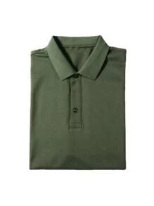 Basic UNISEX POLO Shirt - 軍綠色 - 查看 2