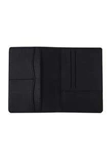 1PC Travel Passport Holder With Credit Card Slot, PU Wallet For Women Men,Boho Vibes - Multicolor - View 4