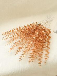 30/5/10/20/1/25/15pcs, 16.93in Decorations, Golden Fake Flowers, Eucalyptus Leaves, Valentine's Day New Years Gifts DIY Fake Plants, Wedding Center Decorations, Flower Decorations, Home Decoration For Flower Arrangement