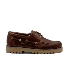 JZ Brothers Nautical Genuine Leather Shoes For Men Brand Szpilman - Brown - View 4