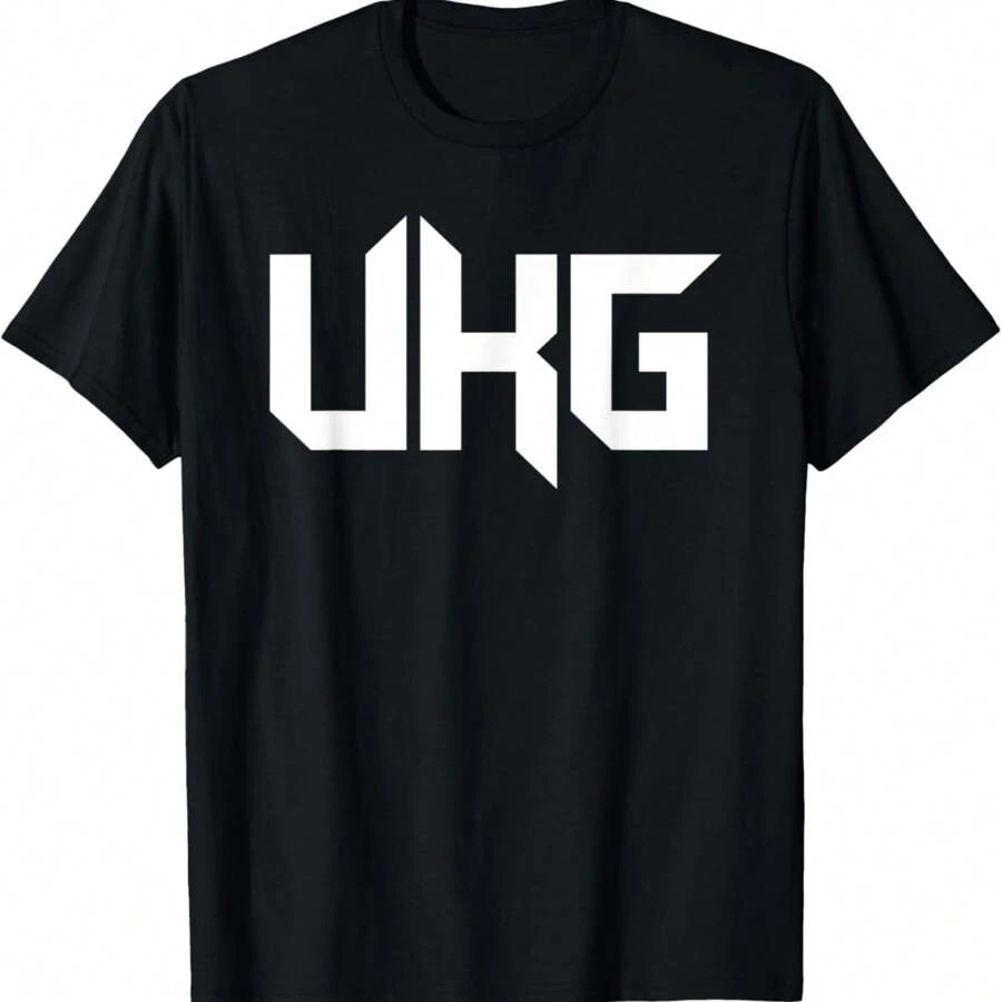 UKG UK Garage - EDM Bassline Rave DJ Gift T-Shirt - Black - View 1