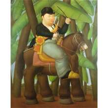 1pc Vintage Fernando Botero Art Dik Persoon Canvas Schilderij Paar Dansende Prints Muurschildering Grappige Figuren Muurkunst Poster Voor Woonkamer Decor Geen Lijst