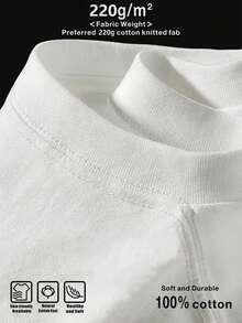 Guaguagua Frog Graphic Tee 220g Cotton Casual Short Sleeve T-Shirt Comfortable Breathable Printed Jersey For Men And Youth