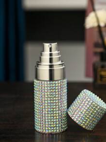 1 Refillable Spray Bottle For Toner Or Perfume And Steam Spray, With Artificial Gemstones, Decoration And Protection, Portable And Travel Friendly, Decorations, Living Room Home, Bedroom Bathroom Home Decoration, Travel Supplies, Wedding, Party, Birthday, Gifts For Men And Mothers Father Friend, New Year, Accessories, Interesting Gifts