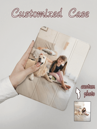 Gepersonaliseerde beschermhoes voor de iPad, gepersonaliseerde leren hoes compatibel met de iPad 7/8/9e 10,2", Galaxy Tab S7/S8 11", Tab A7 Lite 8,7", zelfgemaakte beschermhoes voor de tablet, creatieve zelfgemaakte hoes, kinderen, gezin, huisdieren, gepersonaliseerd cadeau voor verjaardagen, jubileum, nieuwjaar, terug naar school, gepersonaliseerde beschermhoesjes voor de iPad, casual chic, mobiele telefoons en accessoires, chique herfst, modieuze gepersonaliseerde telefoonhoes, vriend(in), vriendin, familie, vrienden, grootouders, koppels, voor jubilea, voor verjaardagen
