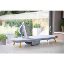 Joseph Joseph Folding Tabletop Ironing Board With Iron Holder, Compact, Space-Saving, Grey/Yellow - 灰/黃 - 查看 5