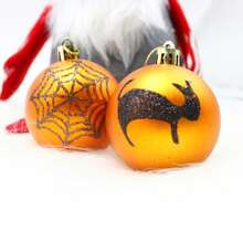 Halloween Ball, DIY Spider Web Eyeball Decorative Hanging Ornament New Year Party Favor Present - Deep Royal Blue - View 5