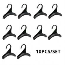 Gancho de conexión de suspensión de plástico ancho, almacenamiento apilable para ahorrar espacio, bolsa multifuncional y estante para colgar sombreros, 10 Uds.