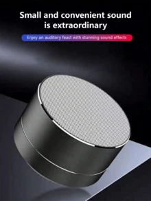 Altavoz portátil para exteriores con alto volumen, subwoofer, mini altavoz Bluetooth inalámbrico - Ver 3