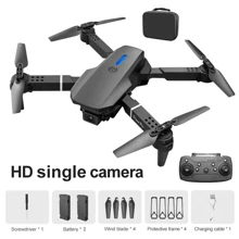 E88 Drone, Three Sided Obstacle Avoidance, Dual Camera Switching, Six Directional Gyroscope, One Click Takeoff, One Click Landing, Takeoff And Landing, Forward And Backward, Left And Right Flight, Suitable For Beginners, Great Christmas Gift, Birthday Gift, New Year Gift - Multicolor - View 25